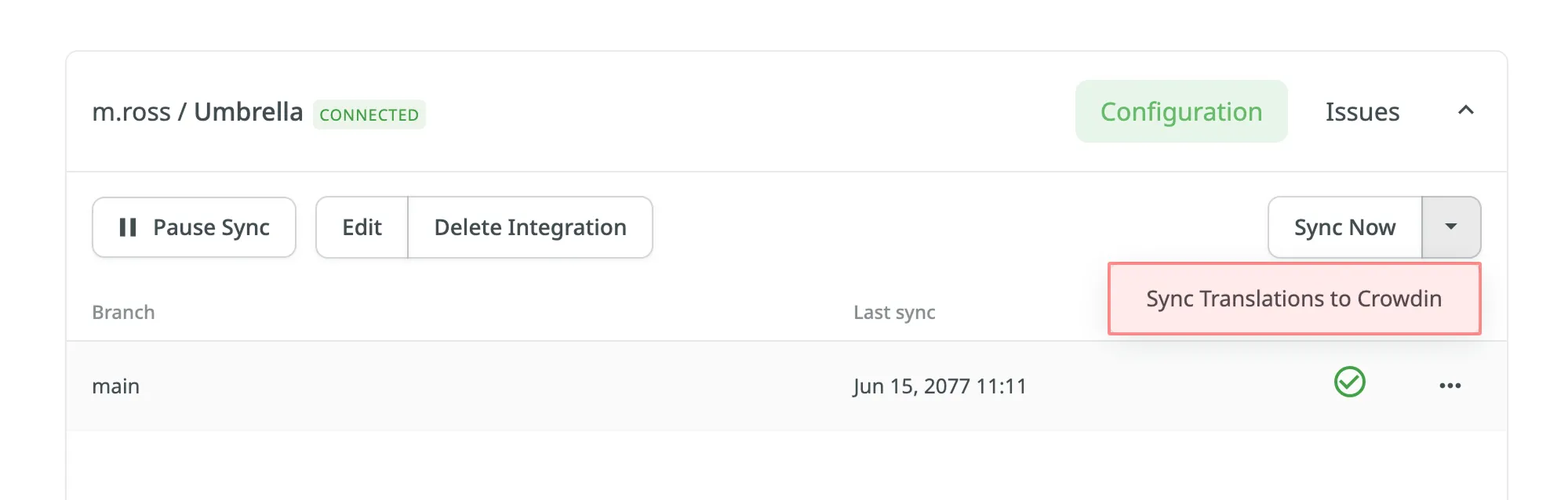GitLab Integration Upload Translations